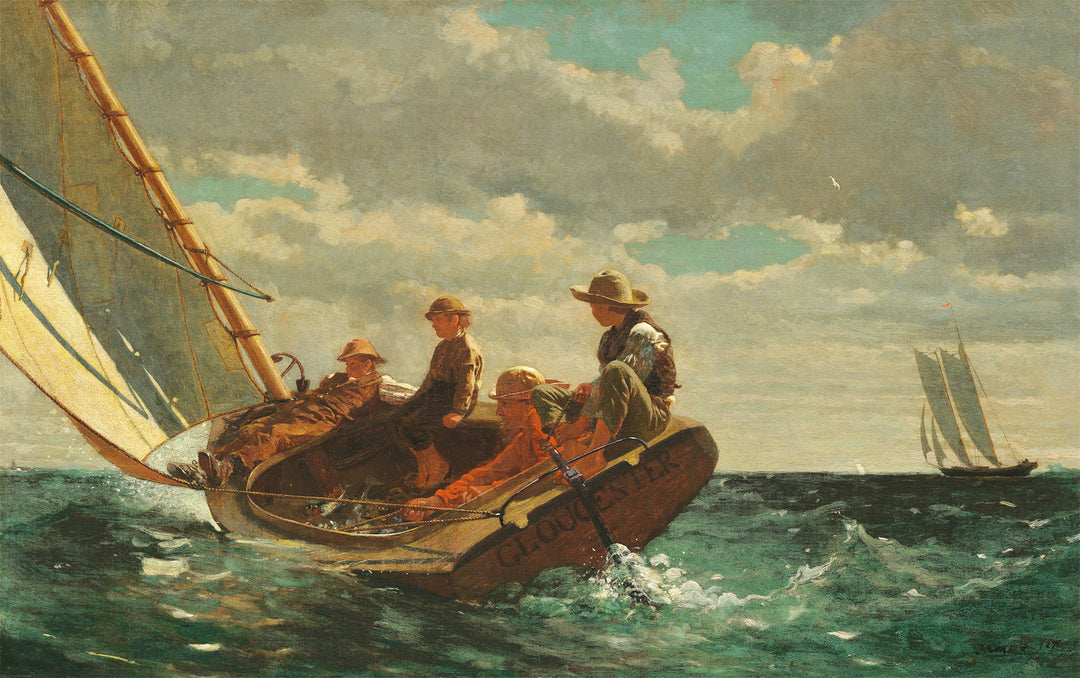 Volle Fahrt voraus (günstiger Wind) - Homer