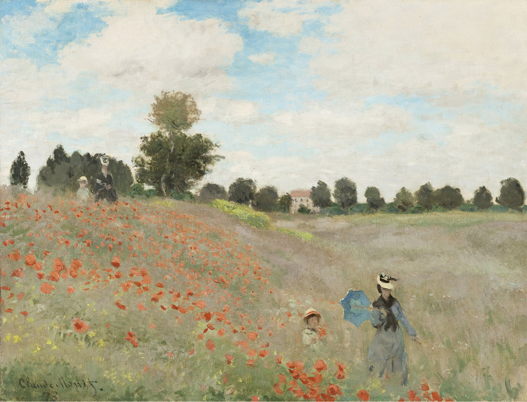 Mohnfeld - Monet