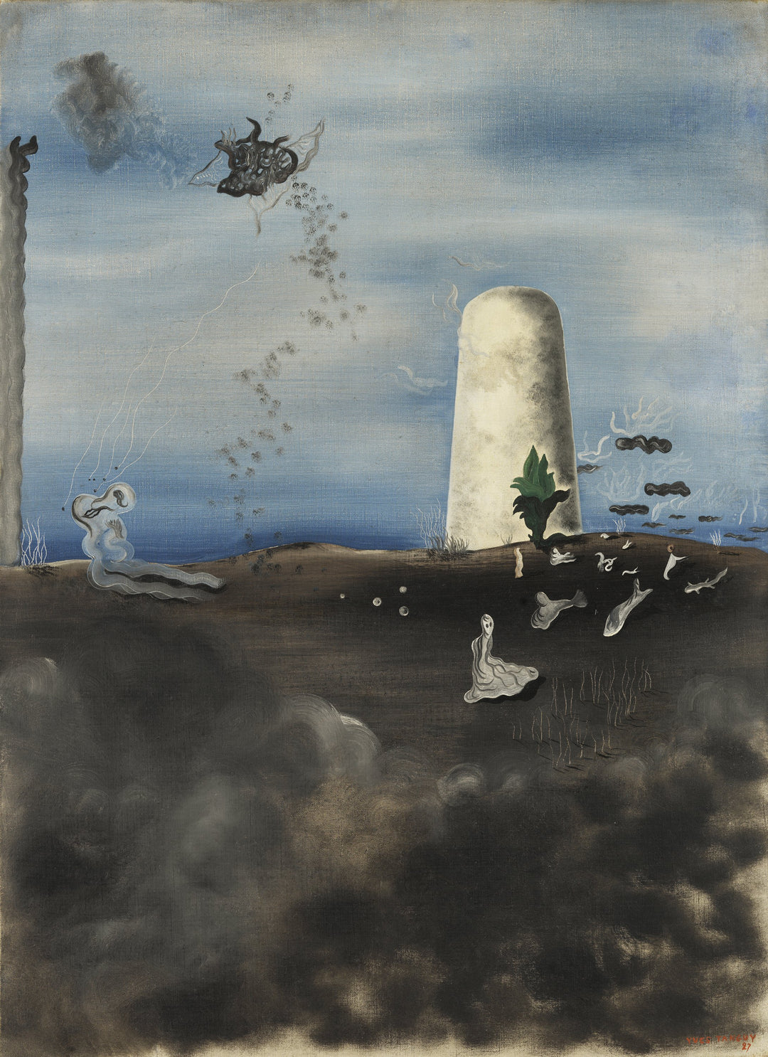 Der Tod, der seine Familie bedroht – Yves Tanguy