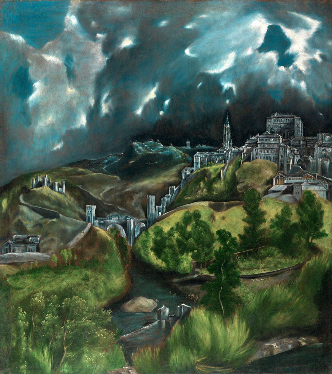 Blick auf Toledo – El Greco