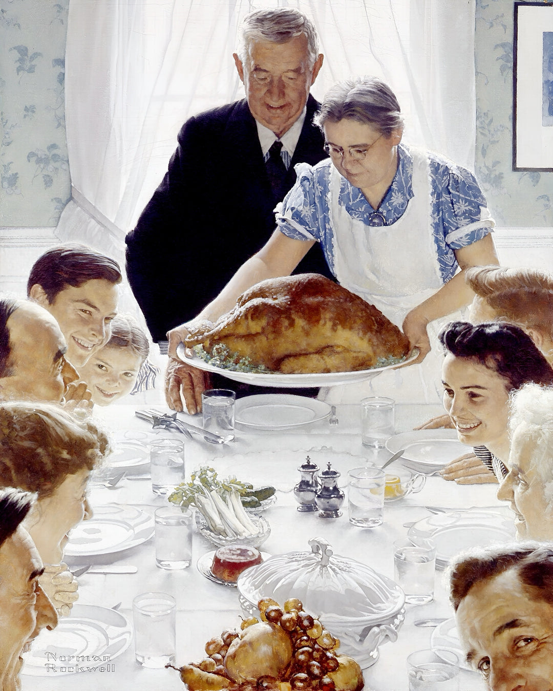 Frei von Bedürfnissen - Norman Rockwell