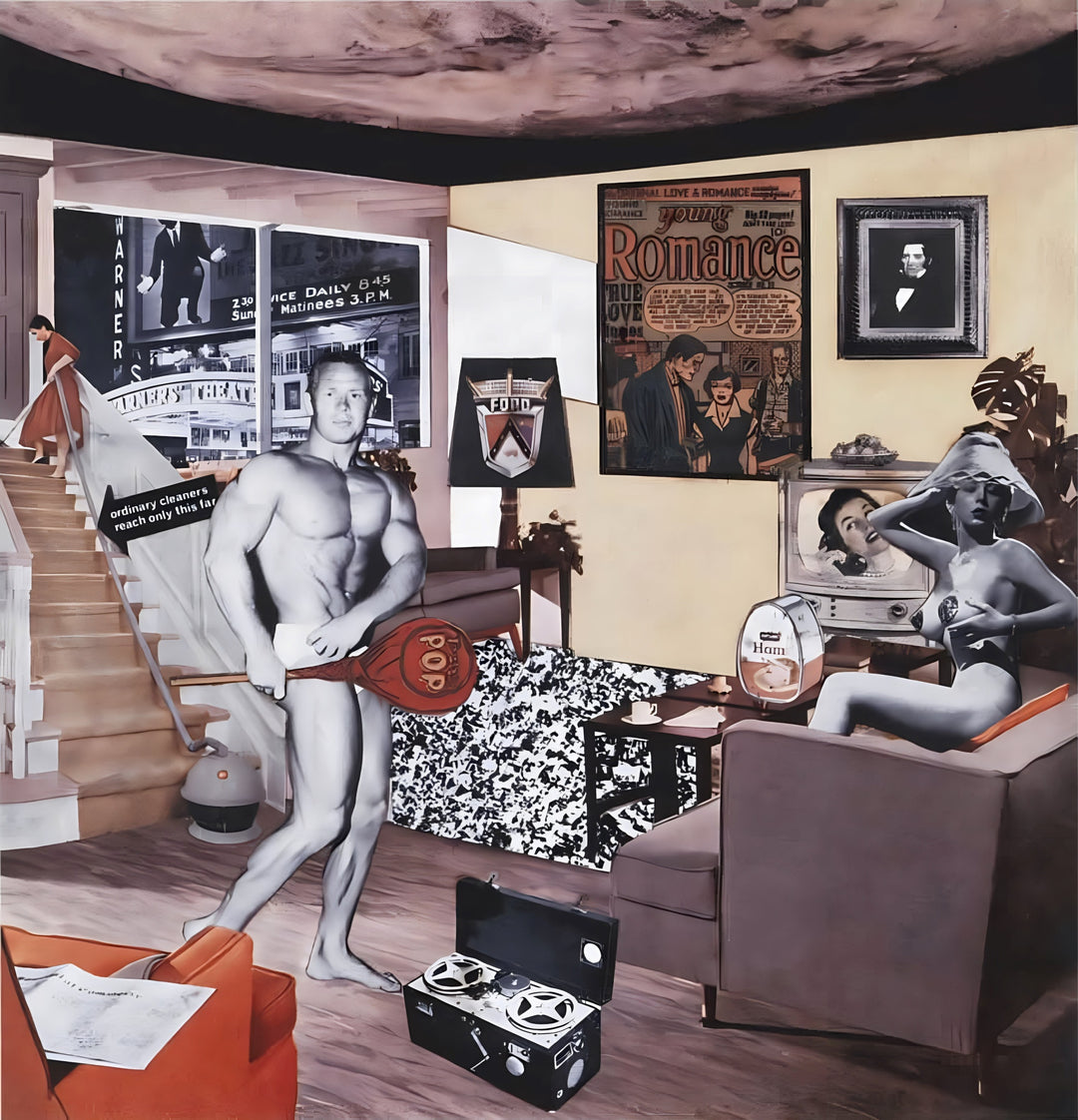 Was ist es eigentlich, das die heutigen Wohnungen so anders, so anziehend macht? von Richard Hamilton
