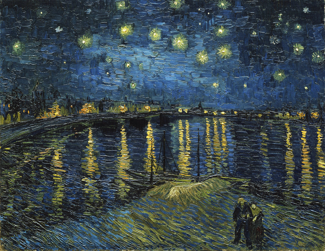 Sternennacht über der Rhône - Van Gogh