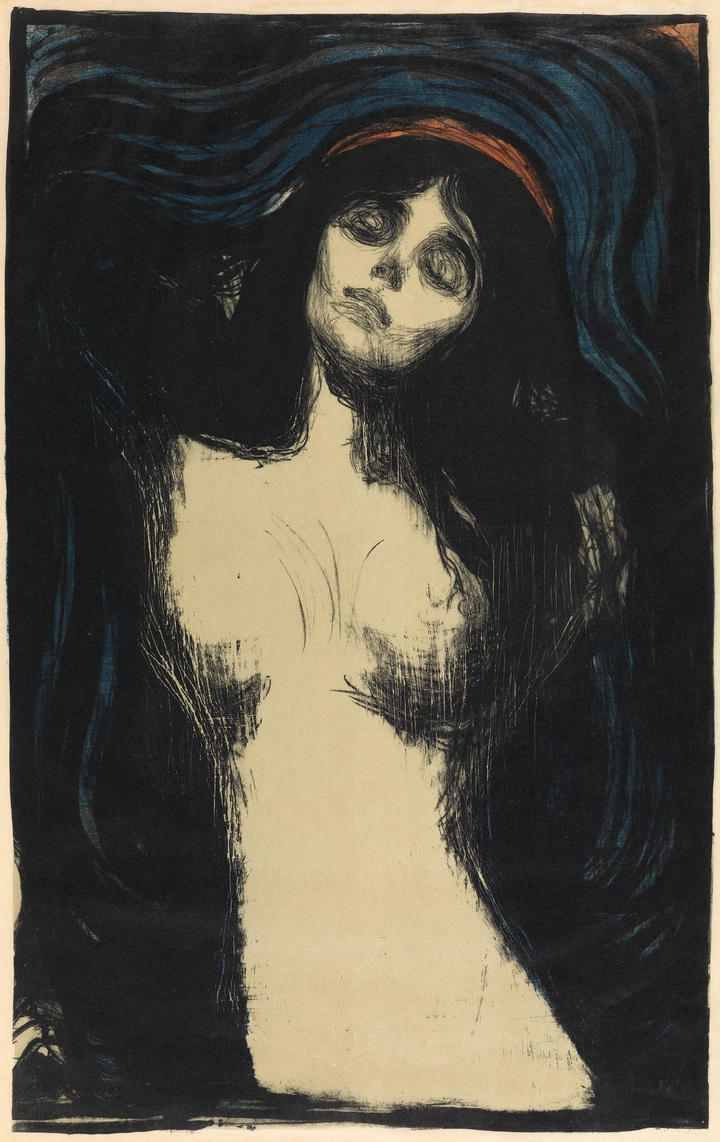 Madonna von Edvard Munch