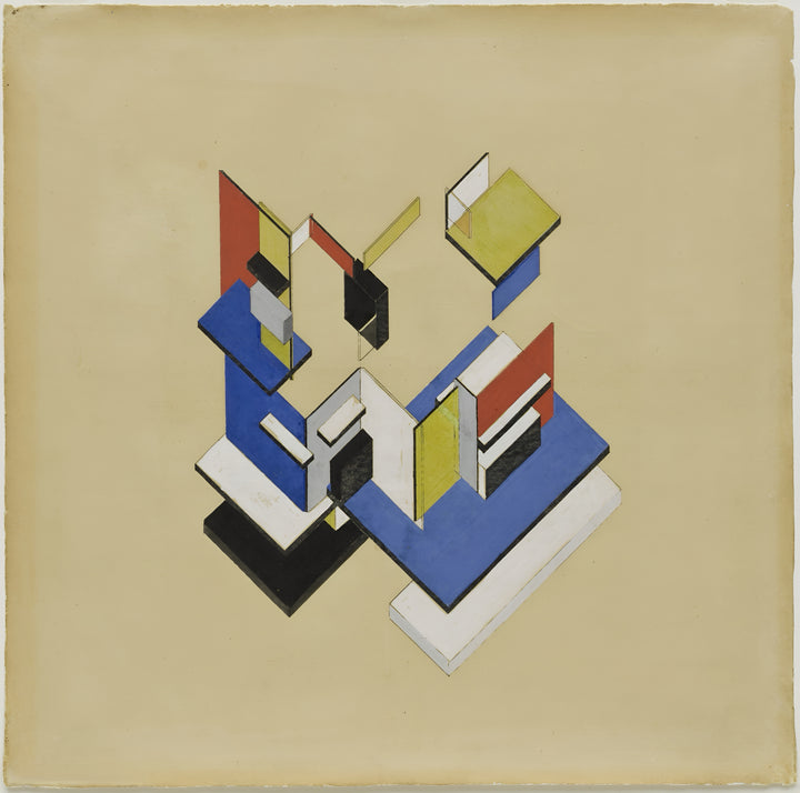 Projekt einer Gegenkonstruktion (axonometisch) – Theo van Doesburg