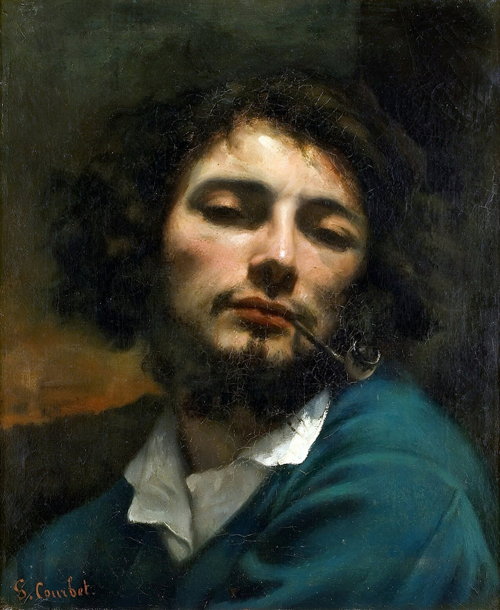 Der Mann mit der Pfeife – Gustave Courbet