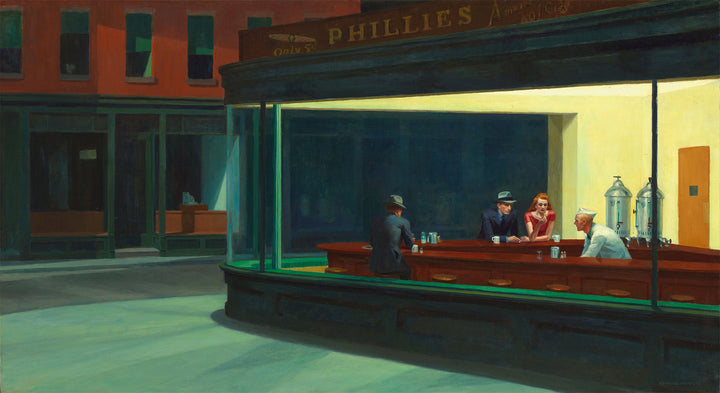 Die Nachtschwärmer - Edward Hopper