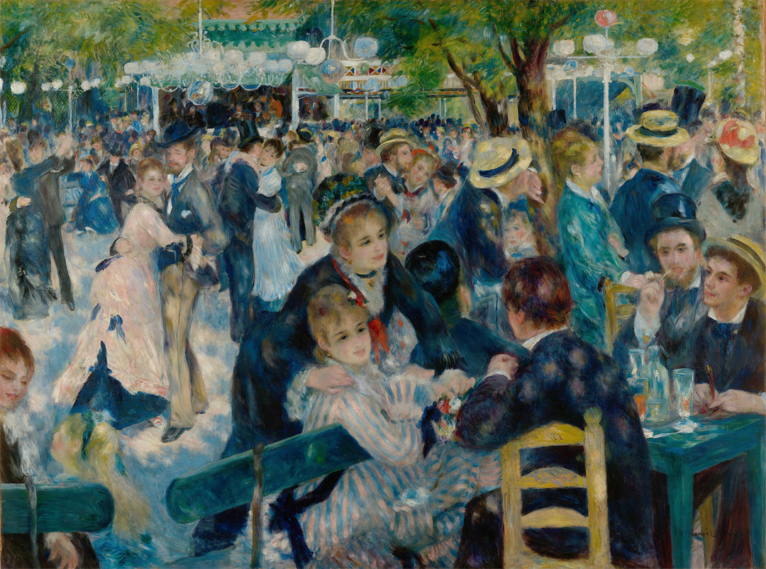 Tanz im Moulin de la Galette - Renoir