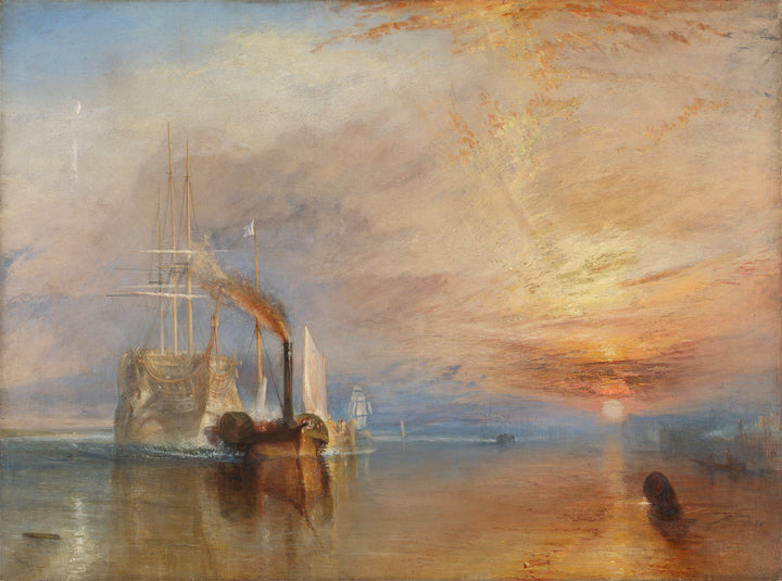 Die letzte Fahrt der "Temeraire" - J. M. W. Turner