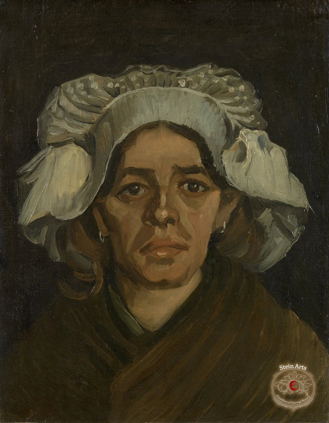Kopf einer Frau (Gordina de Groot) von Van Gogh