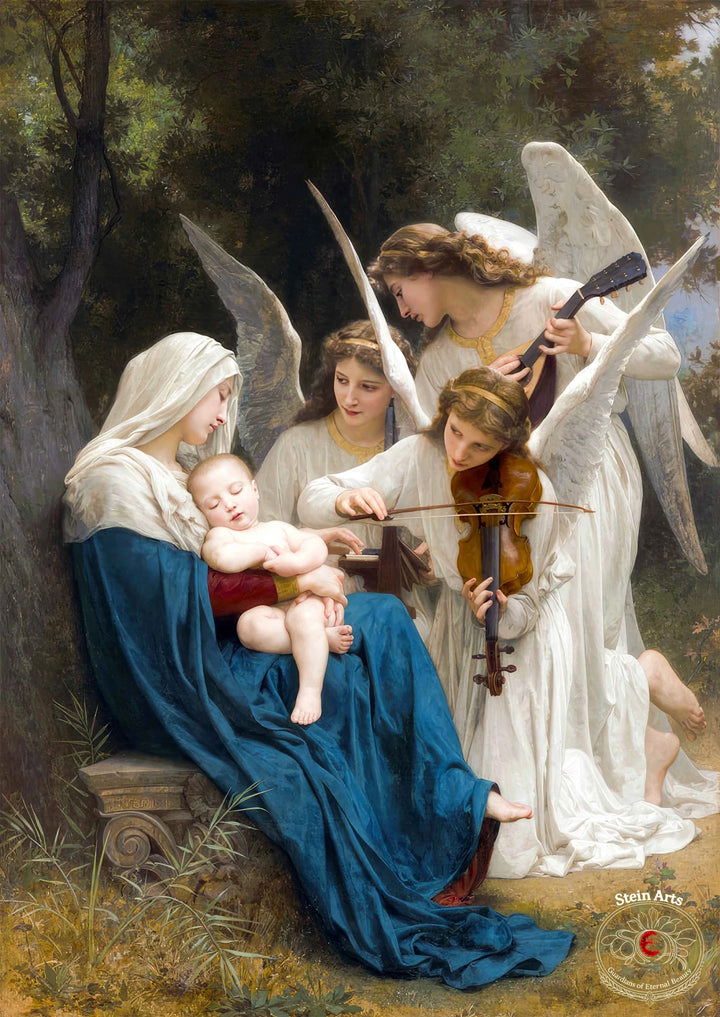 Das Lied der Engel von Bouguereau
