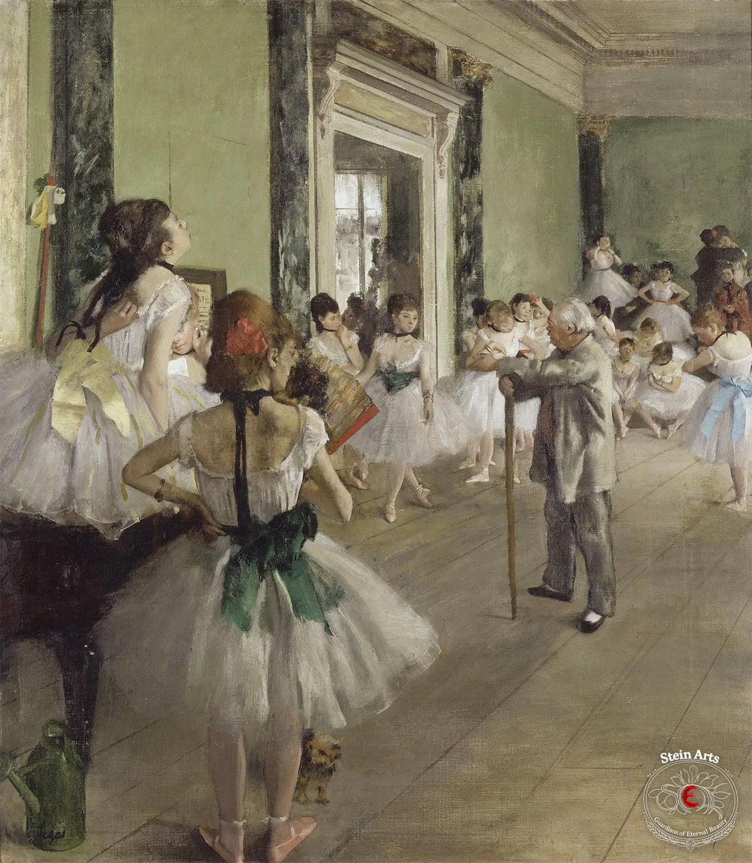 Der Tanzunterricht von Edgar Degas