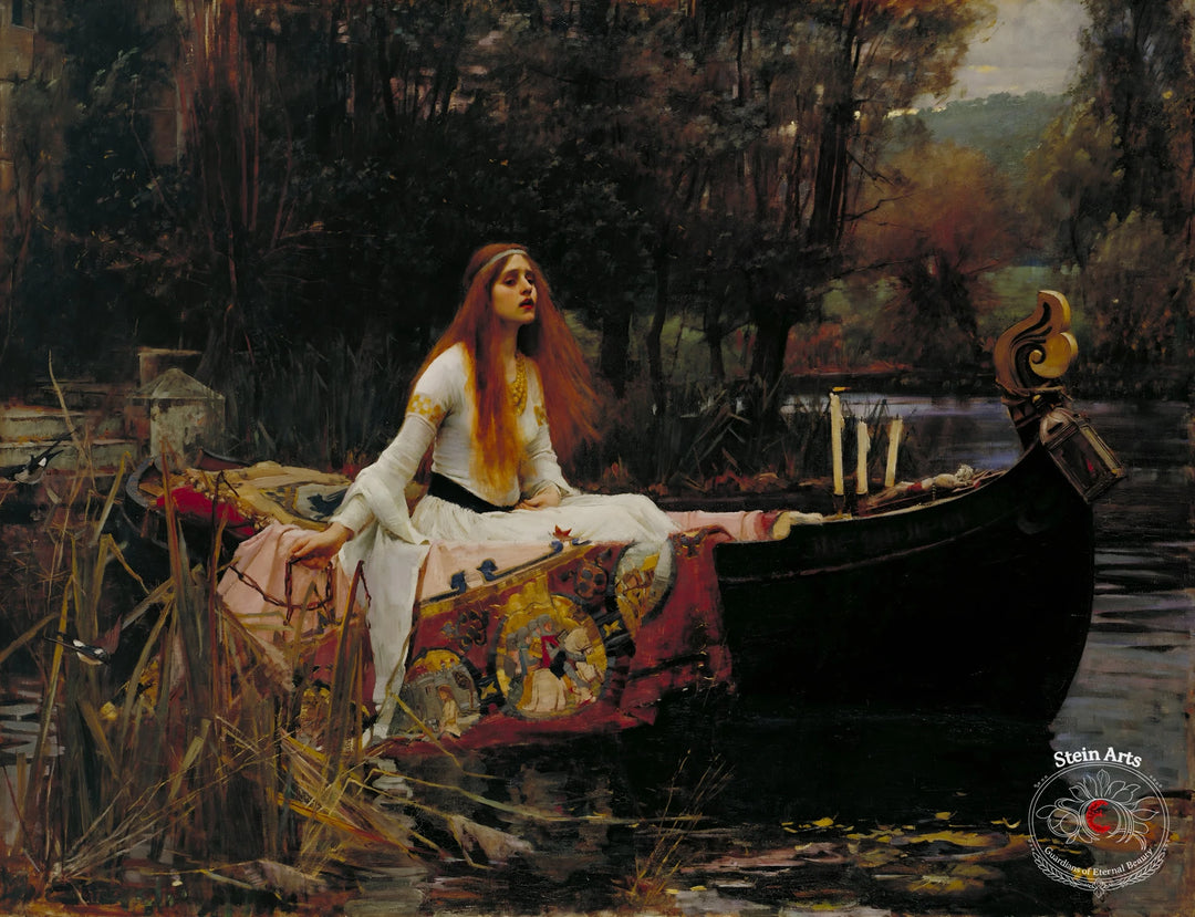 Die Dame von Shalott von Waterhouse