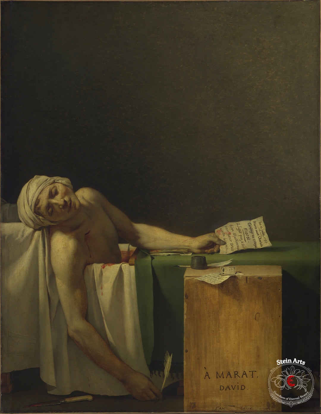 Der Tod des Marat von Jacques-Louis David