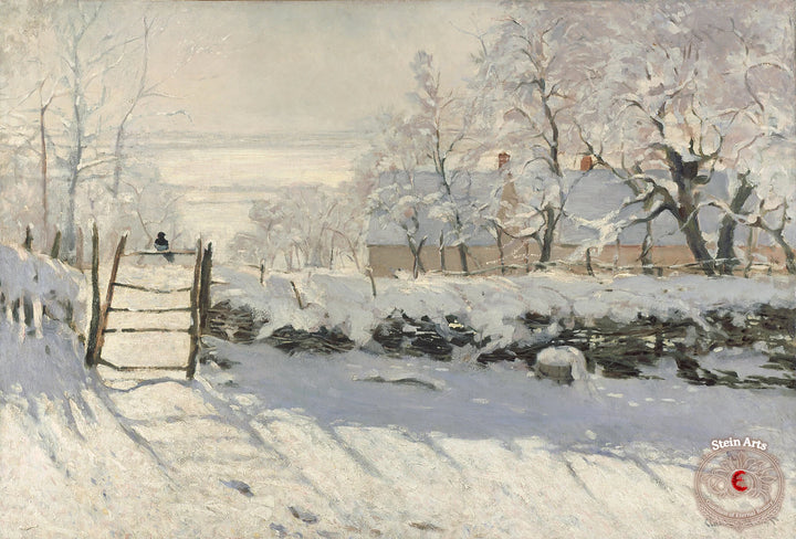 Die Elster von Monet