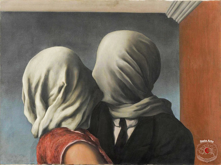 Die Liebenden von René Magritte