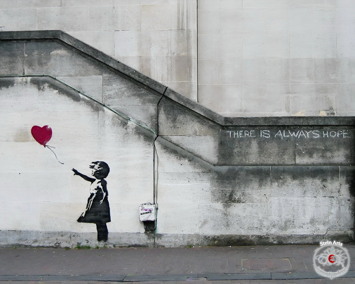 Mädchen mit Ballon von Banksy