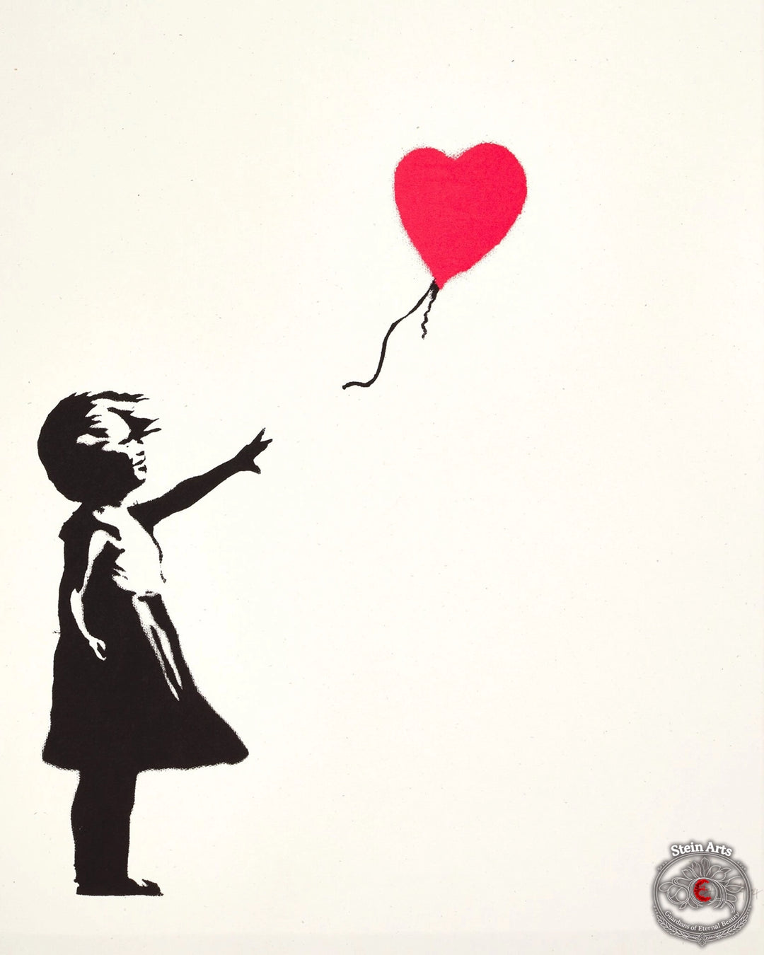 Mädchen mit Ballon von Banksy