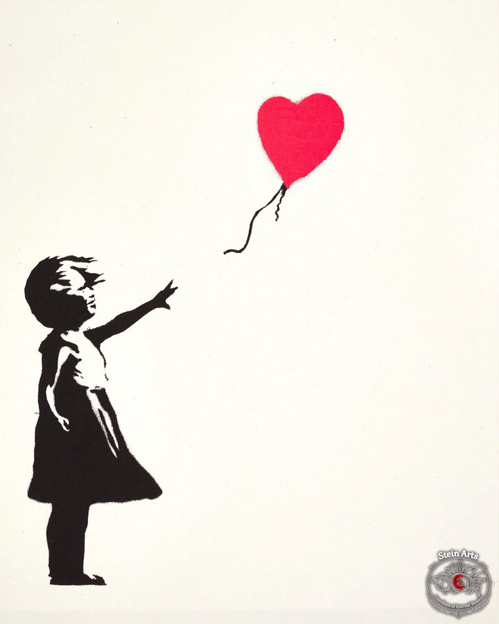 Mädchen mit Ballon von Banksy