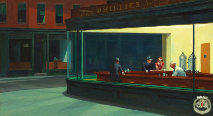 Nachtschwärmer von Edward Hopper