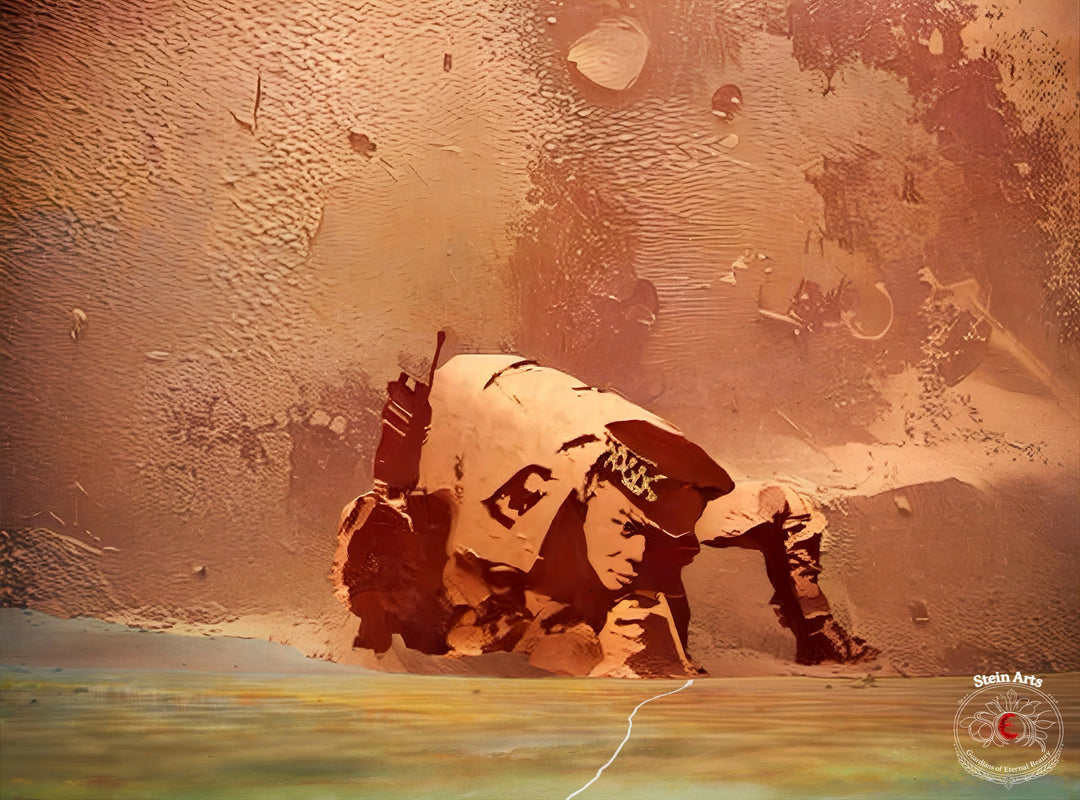 Der schnorchelnde Cop von Banksy