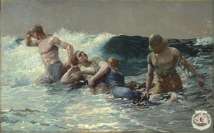 Die Rückströmung (Undertow) von Homer