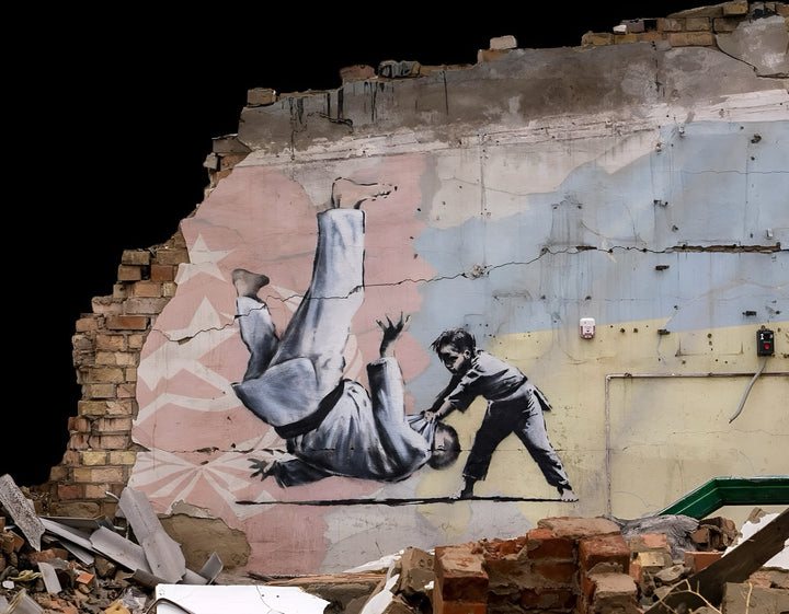 David und Goliath - Banksy
