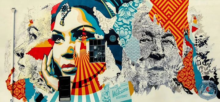 Amerikanische Träumer von Vhils