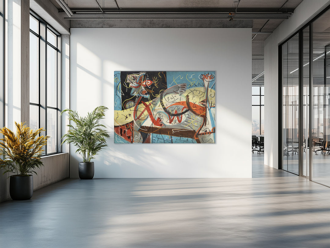 Stenografische Figur - Jackson Pollock