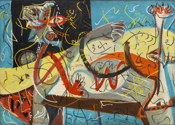 Stenografische Figur - Jackson Pollock