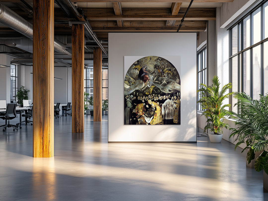 Das Begräbnis des Grafen von Orgaz - El Greco