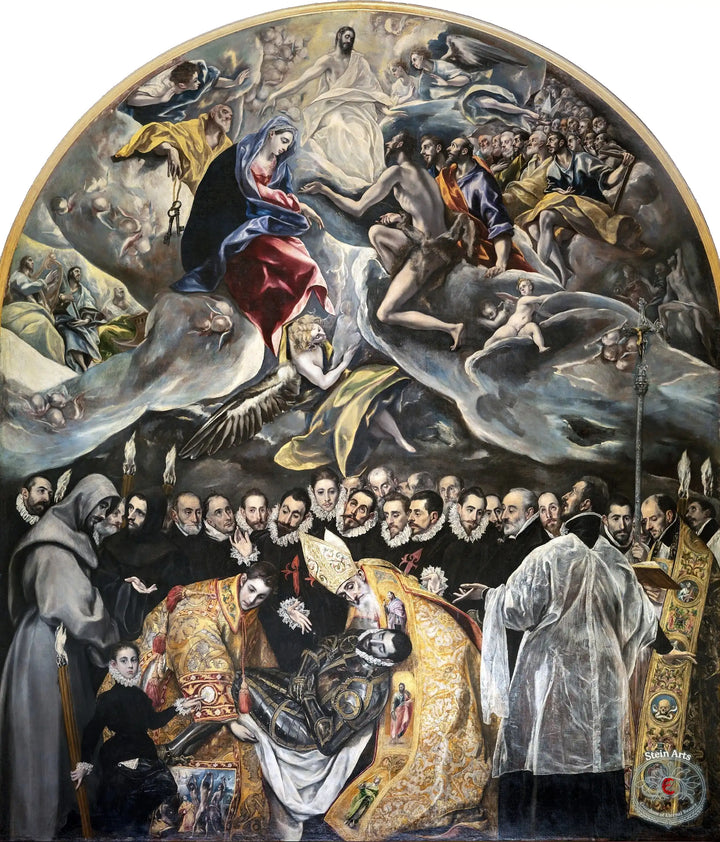 Das Begräbnis des Grafen von Orgaz von El Greco