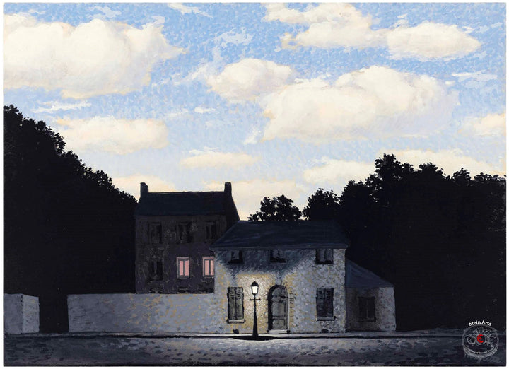 Das Reich der Lichter von René Magritte