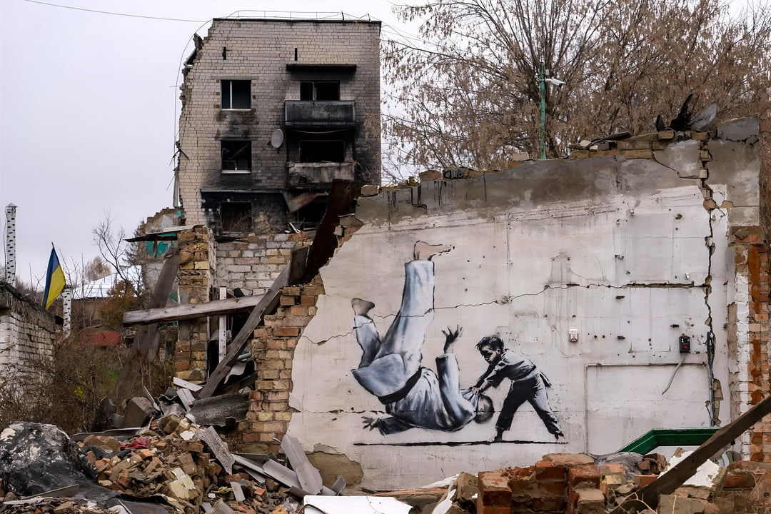 David und Goliath - Banksy