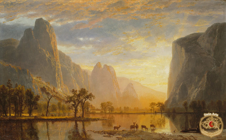 Yosemite-Tal von Albert Bierstadt