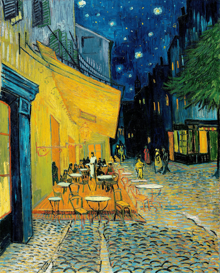 Caféterrasse am Abend - Van Gogh