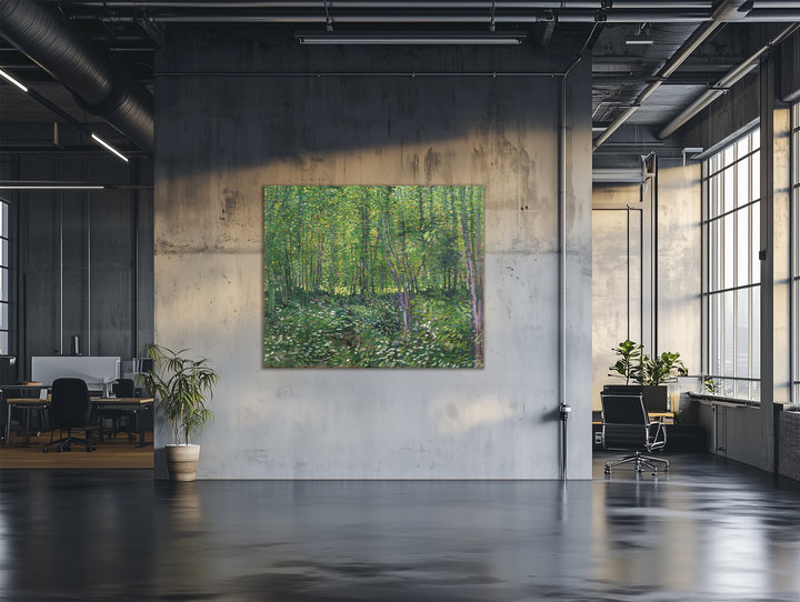 Bäume und Gestrüpp - Van Gogh
