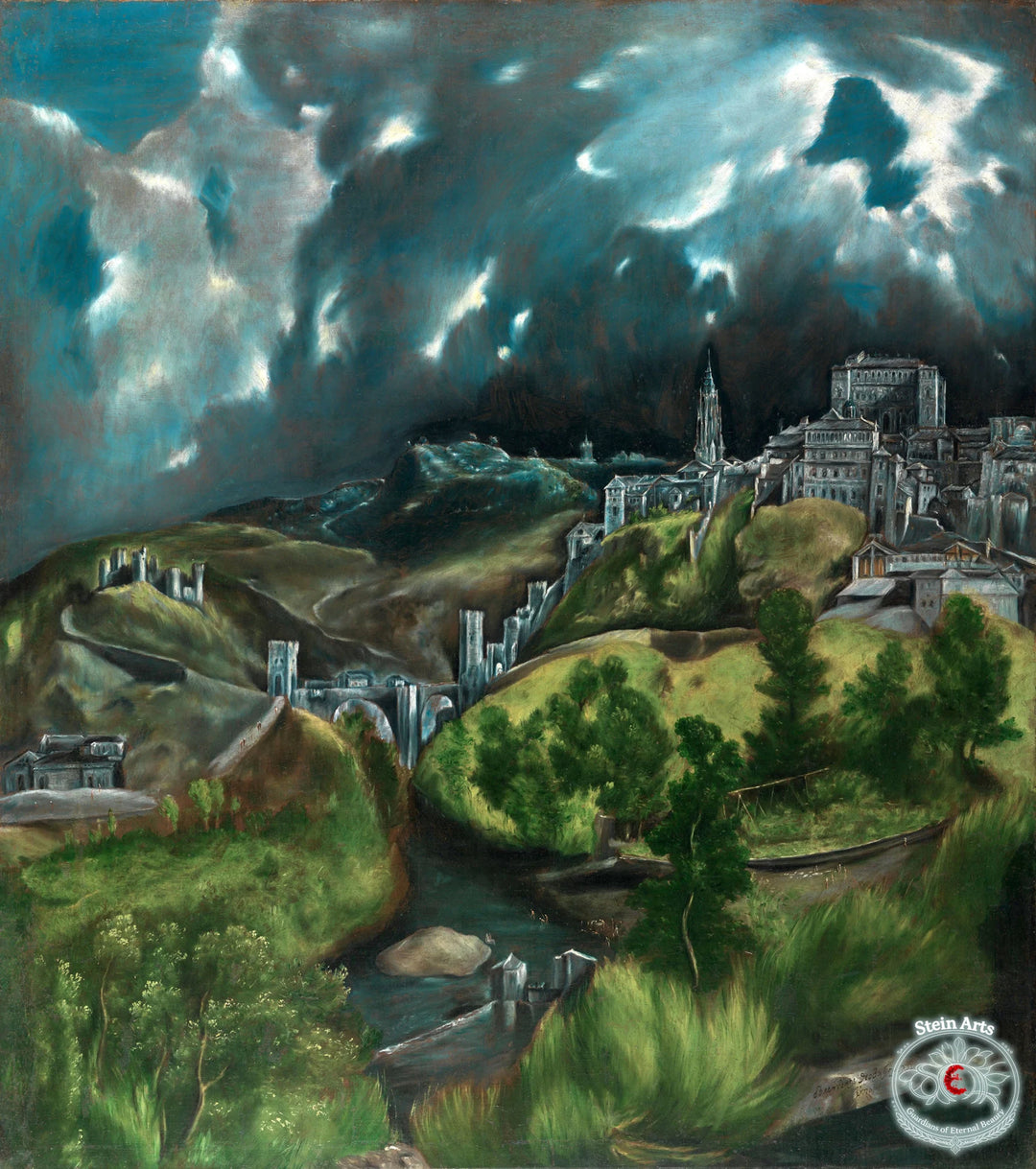 Blick auf Toledo von El Greco