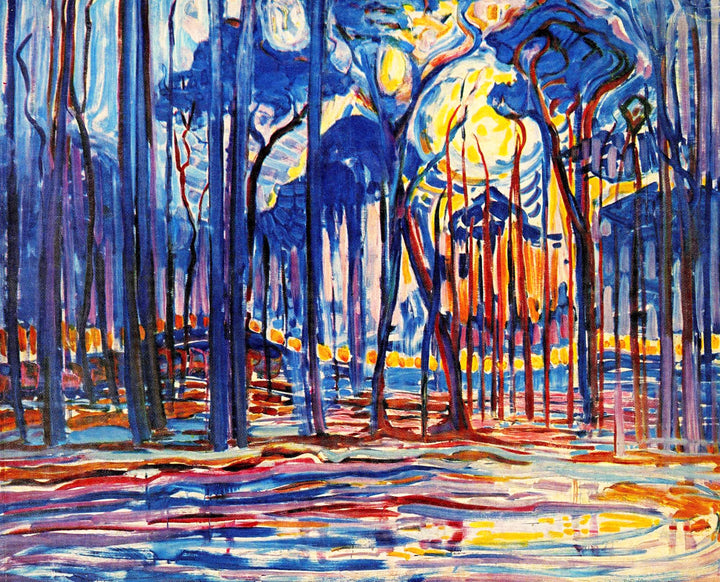 Wald bei Oele - Mondrian