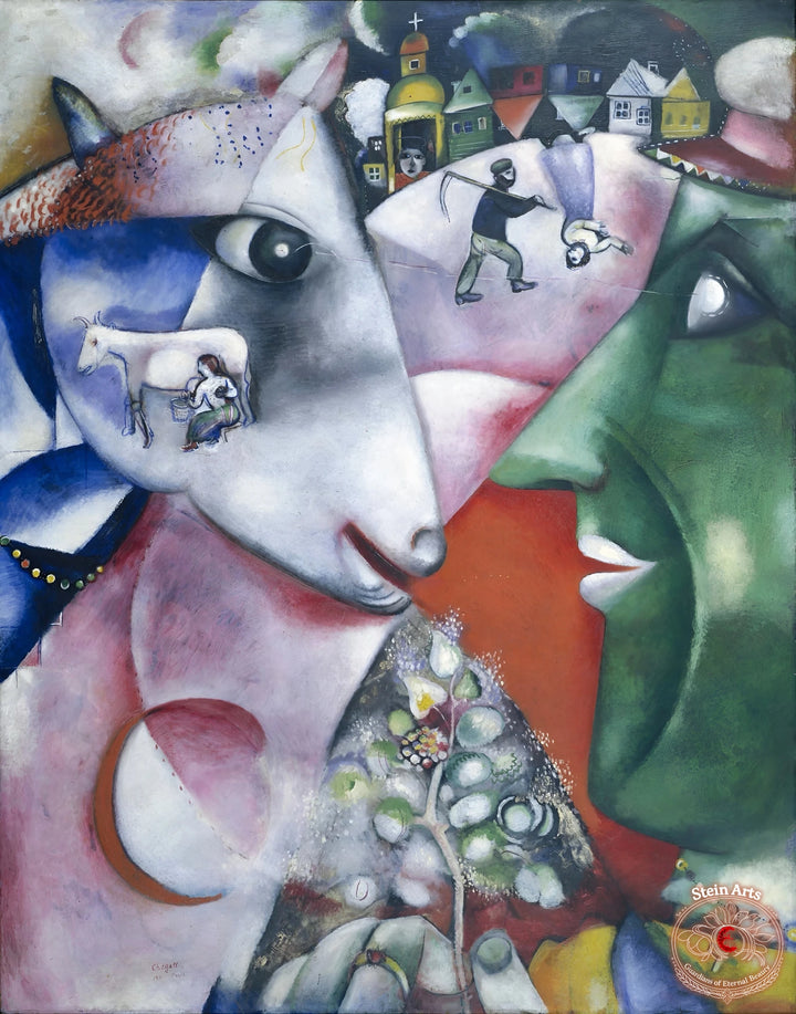 Ich und das Dorf von Chagall